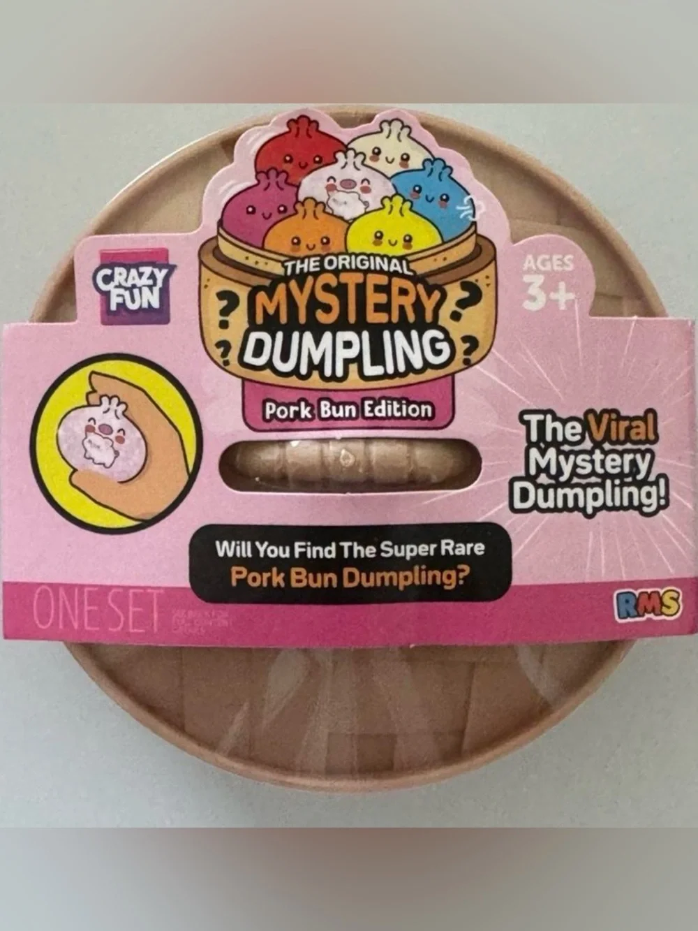 Mystery Dumpling Pork Bun Edition - Pink Packaging
